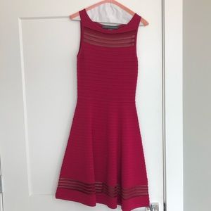 French Connection maroon dress, size 4